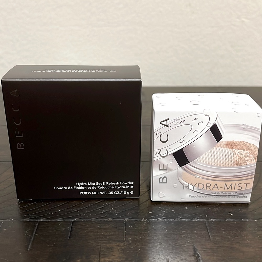 BECCA hydra-mist set powder